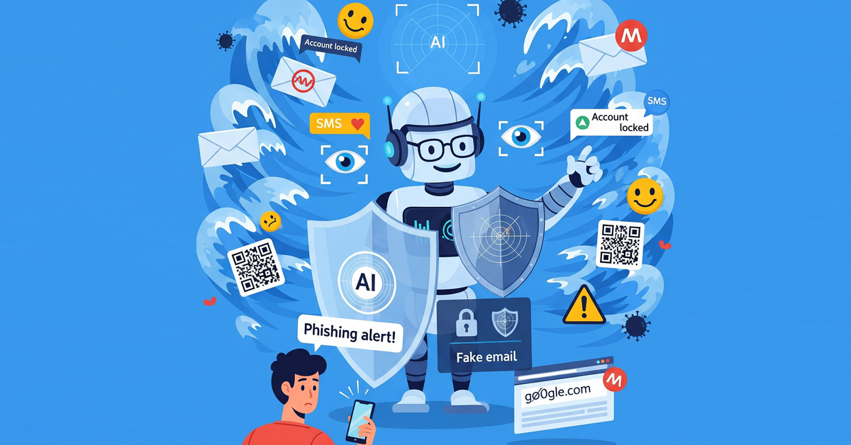 AI giúp bạn tránh bẫy Phishing (lừa đảo trực tuyến) như thế nào?