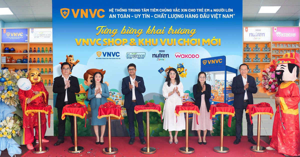 VNVC ra mắt gian hàng chăm sóc sức khỏe uy tín cho người dân