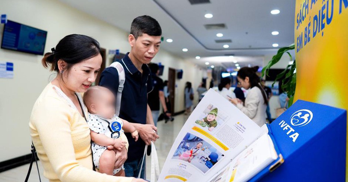 Ngày hội đặc biệt của gia đình hiếm muộn điều trị thành công