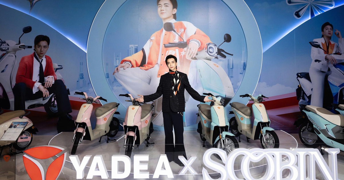 Yadea hợp tác Soobin Hoàng Sơn trình làng xe máy điện bản đặc biệt
