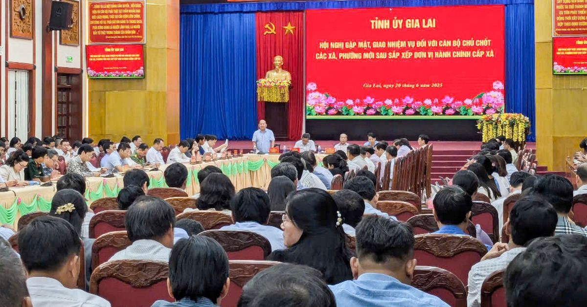 Gia Lai dự kiến ngày 30-6 công bố chức danh lãnh đạo chủ chốt 77 xã, phường mới