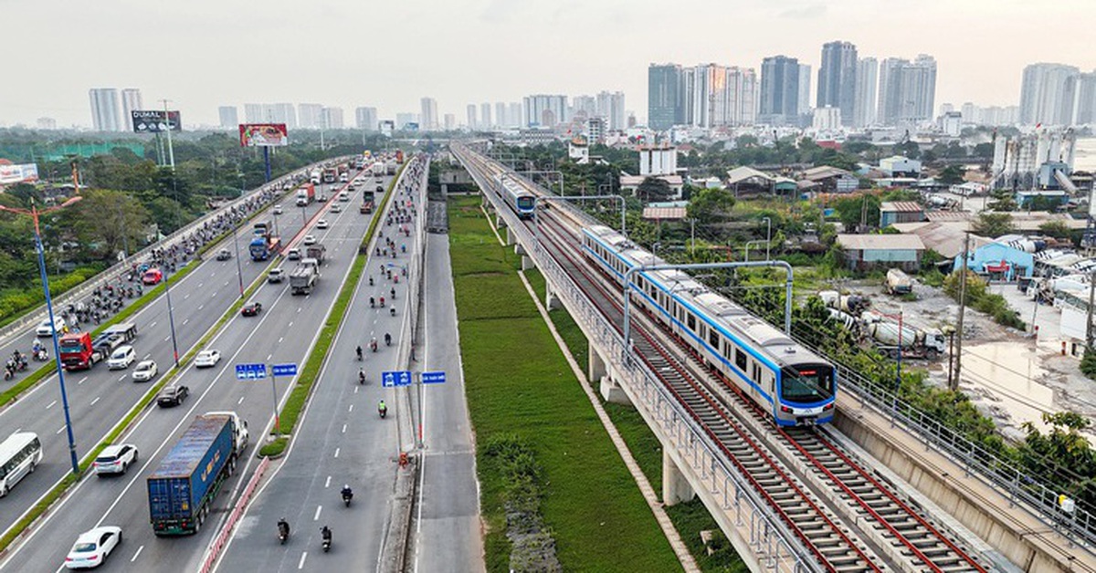 Mạng lưới metro TP.HCM mới sau hợp nhất với Bình Dương, Bà Rịa - Vũng Tàu gần 1.000km