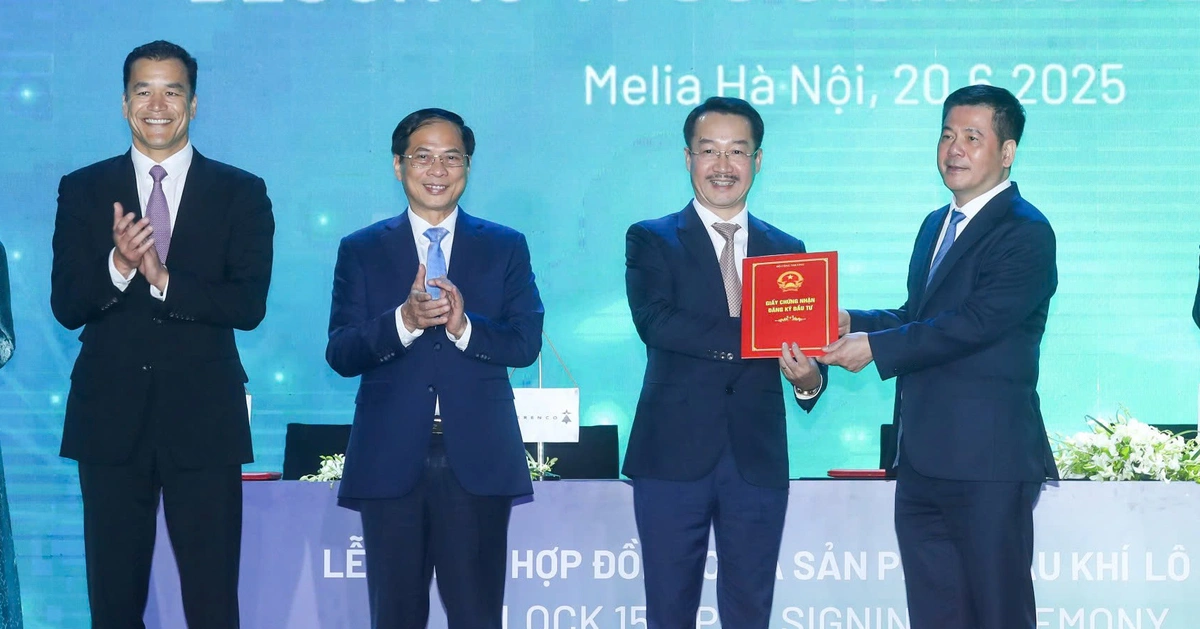Ký hợp đồng phân chia sản phẩm lô dầu khí từng có doanh thu trên 31 tỉ USD