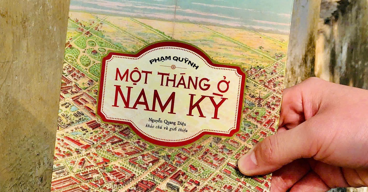Một tháng ở Nam Kỳ của Phạm Quỳnh