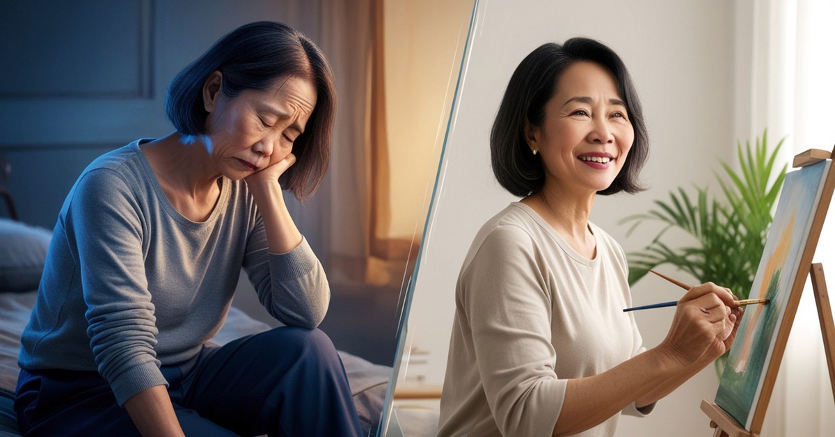 Tái sinh từ khủng hoảng tuổi trung niên của phụ nữ