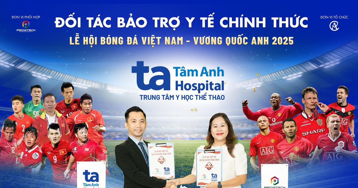 Bệnh viện Tâm Anh vinh dự bảo trợ y tế cho biệt đội 'Quỷ đỏ' đến Việt Nam