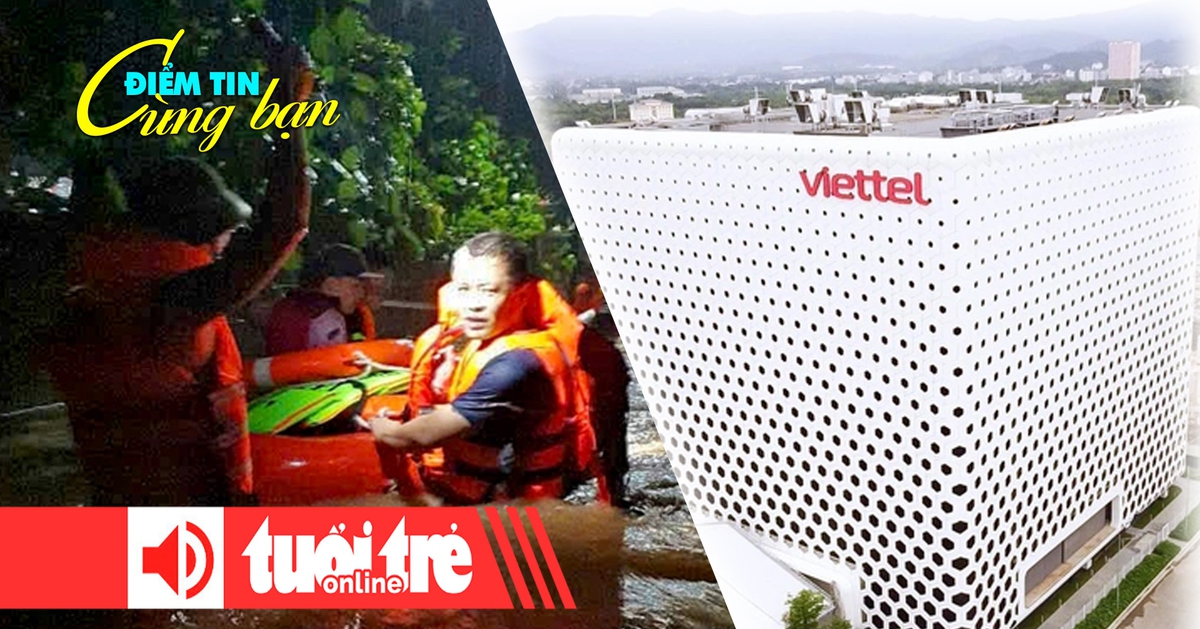 Điểm tin 18h: Thái Nguyên ngập sâu vì mưa lớn; Viettel lãi kỉ lục
