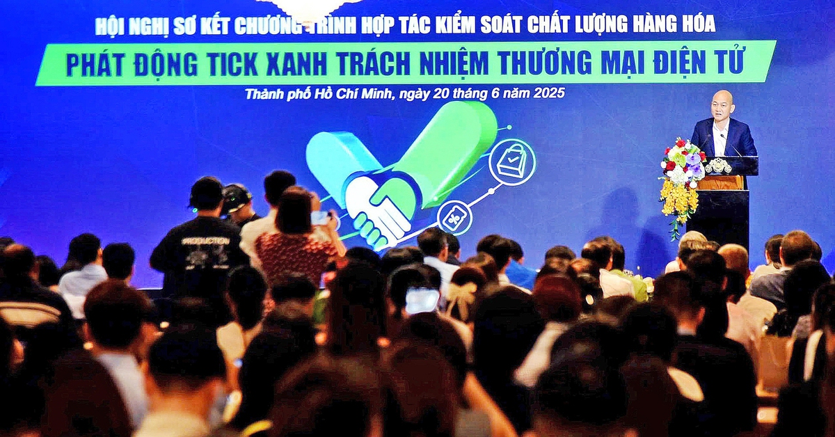 Tick xanh trách nhiệm: Tuyên chiến với hàng giả trên sàn thương mại điện tử