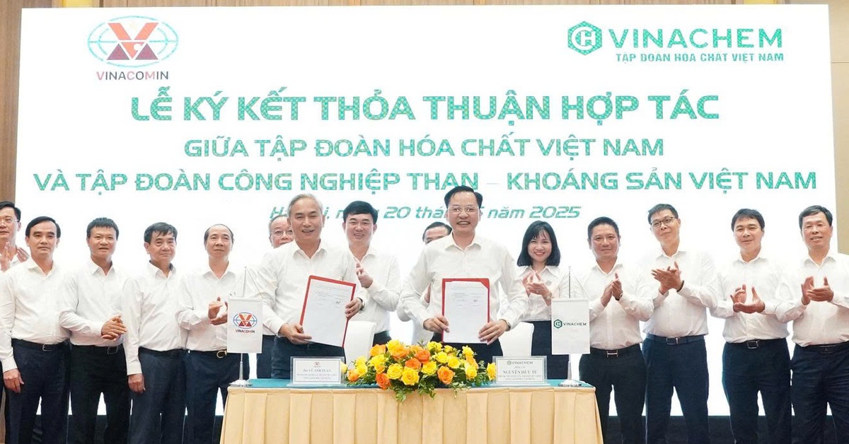 Hai tập đoàn hóa chất và than, khoáng sản bắt tay hợp tác mua bán sản phẩm