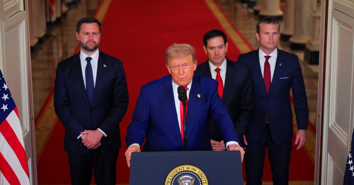 Ông Trump: 3 cơ sở hạt nhân của Iran đã bị 'phá hủy hoàn toàn'