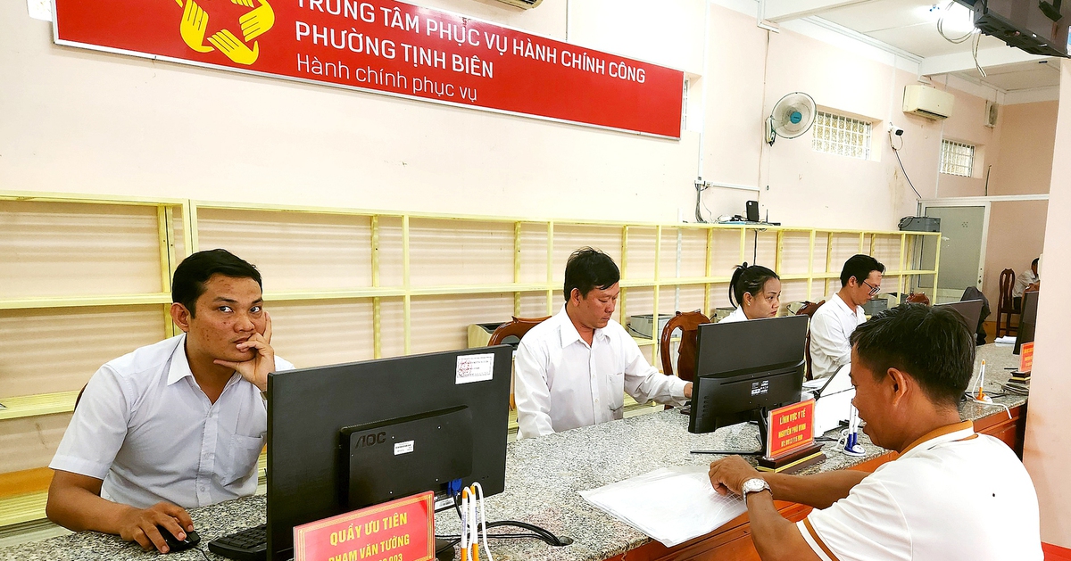 54 xã, phường của tỉnh An Giang vận hành thử nhưng làm việc thật