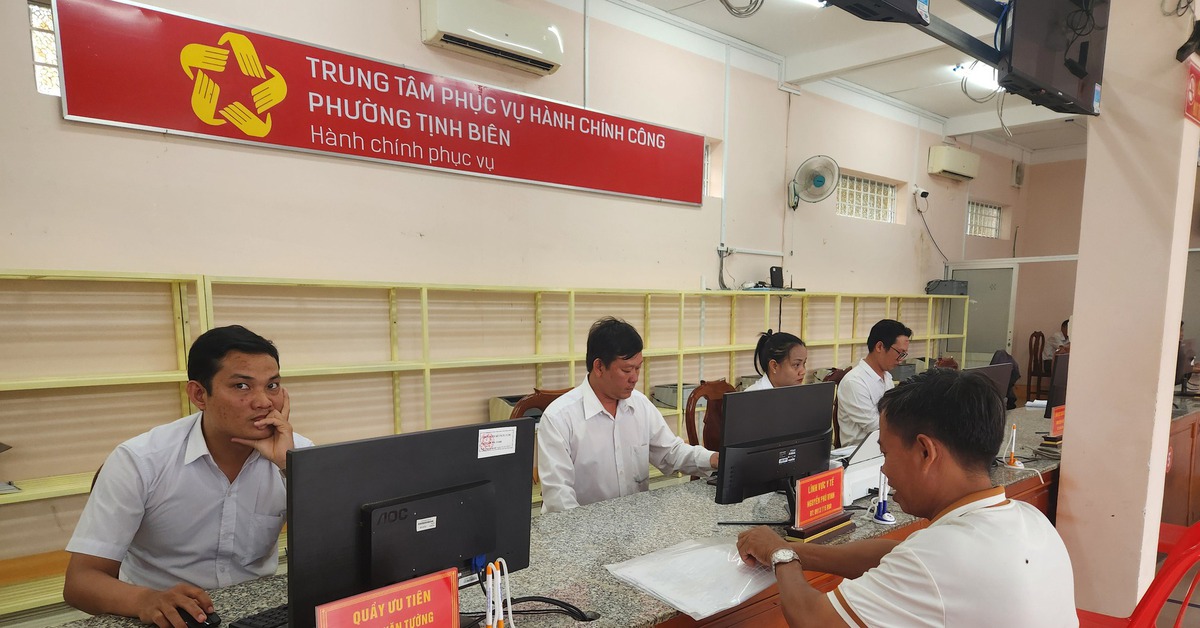 54 xã, phường của tỉnh An Giang vận hành thử nhưng làm việc thật