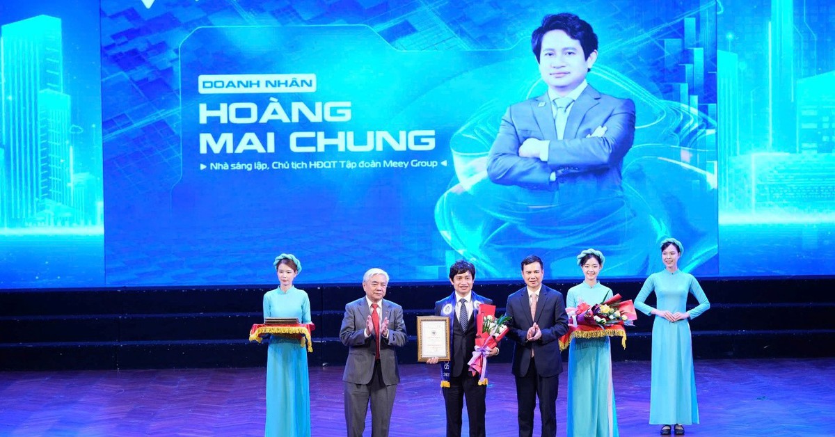 Doanh nhân Hoàng Mai Chung nhận giải Nhà lãnh đạo tiên phong đổi mới, sáng tạo
