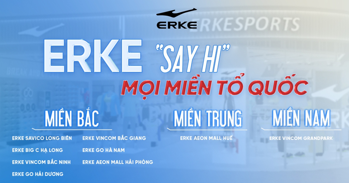 Erke: hành trình 4 năm đồng hành cùng thể thao Việt