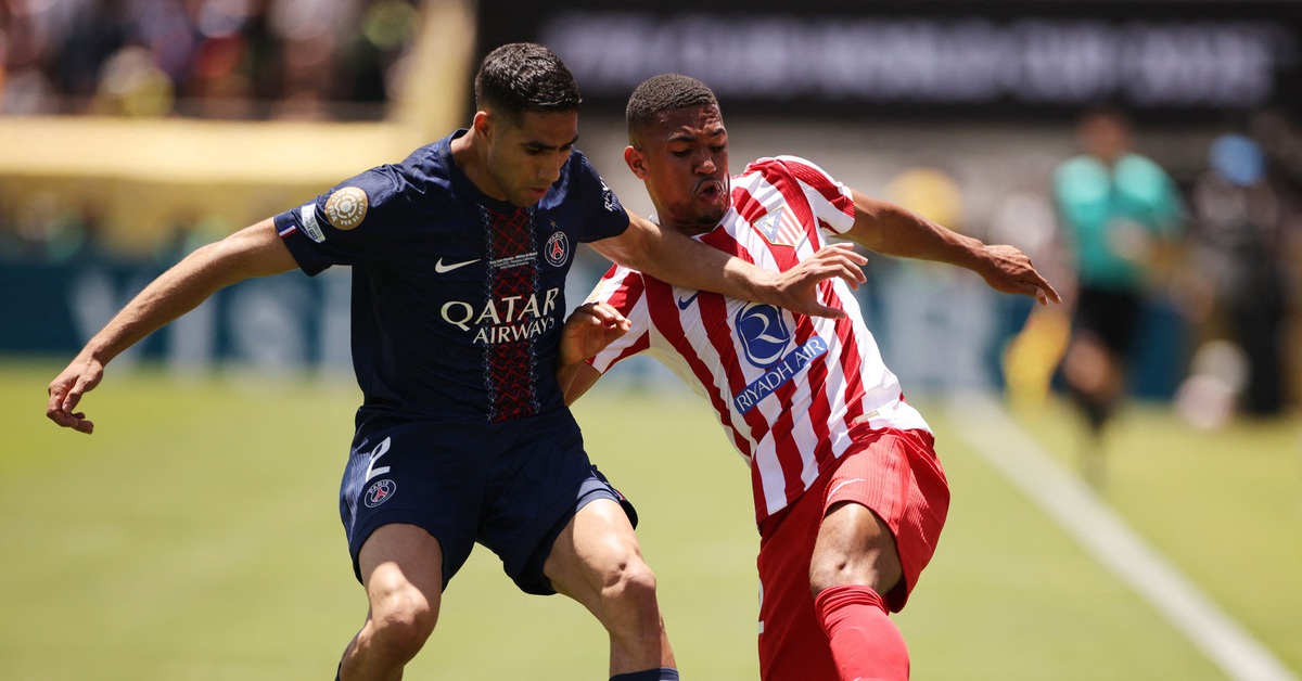 Atletico Madrid - Botafogo (hiệp 1): 0-0