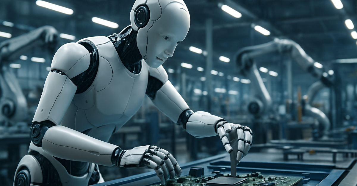 Robot làm việc trong nhà máy: Bước ngoặt từ Foxconn và Nvidia