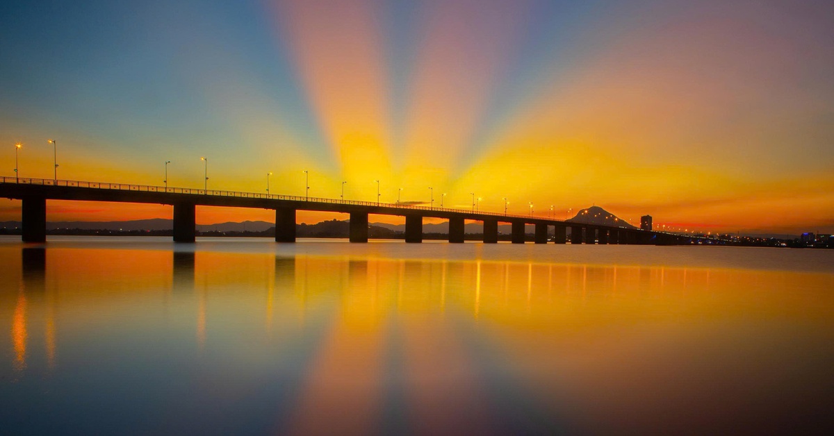 Rực rỡ hoàng hôn Tuy Hòa