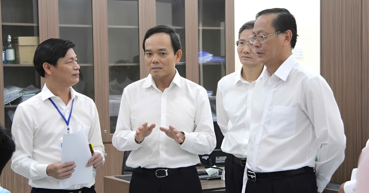 Ông Trần Lưu Quang kiểm tra công tác chuẩn bị vận hành chính quyền 2 cấp tại Ninh Thuận, Khánh Hòa