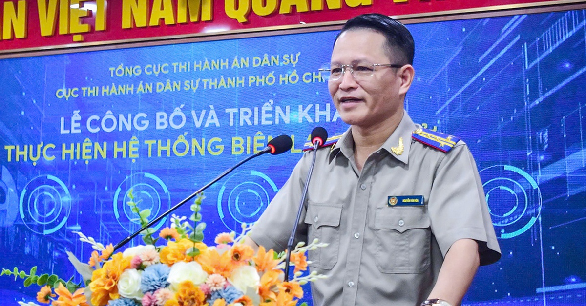 Cục Thi hành án dân sự TP.HCM triển khai biên lai điện tử trong thi hành án