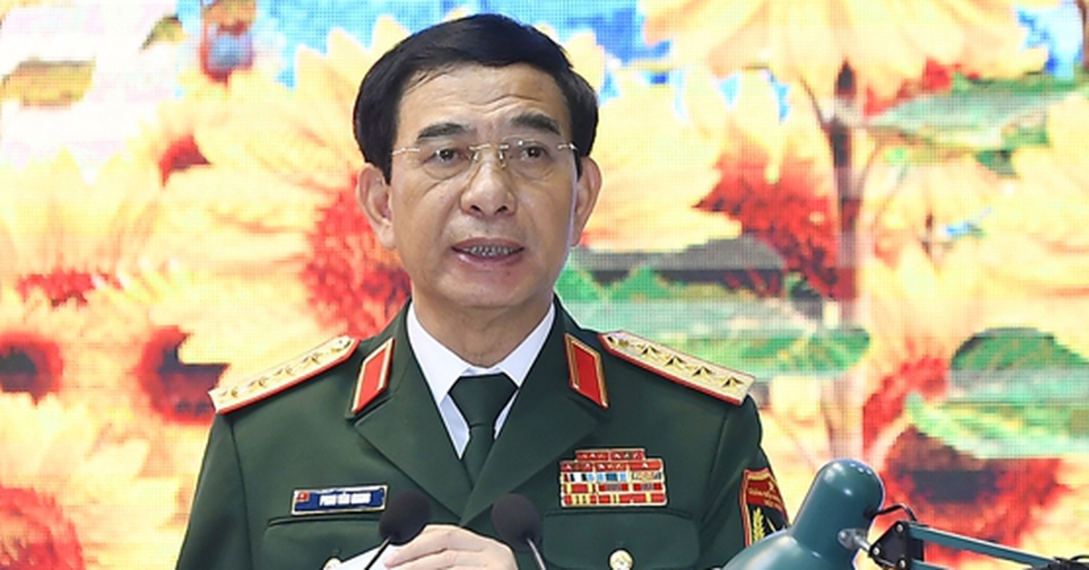 Đại tướng Phan Văn Giang dự lễ công bố tổ chức lại lực lượng quân sự địa phương Quân khu 2