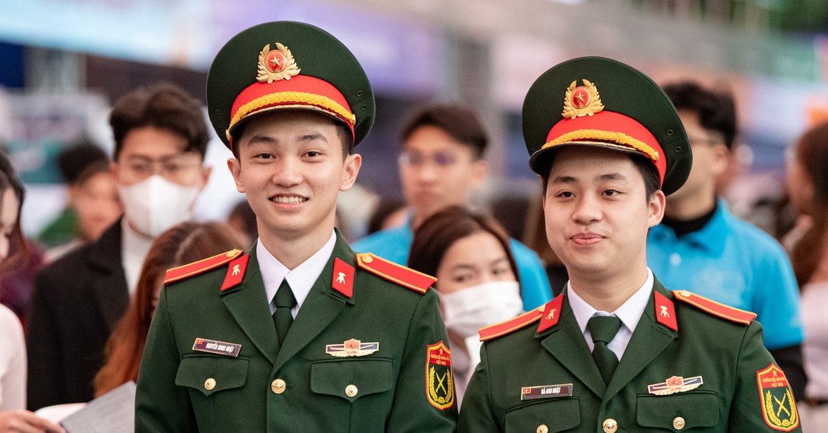Tuyển sinh các trường quân đội: Có trường tỉ lệ chọi 1/18