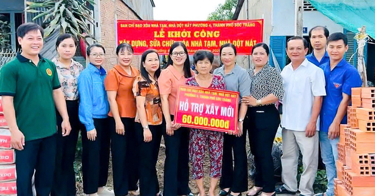 Sóc Trăng hoàn thành giấc mơ nhà ở cho người nghèo