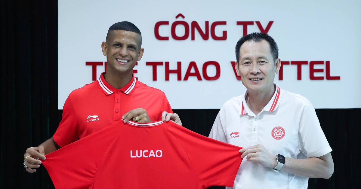 Thể Công - Viettel chiêu mộ 'sát thủ' Lucao trước mùa giải mới