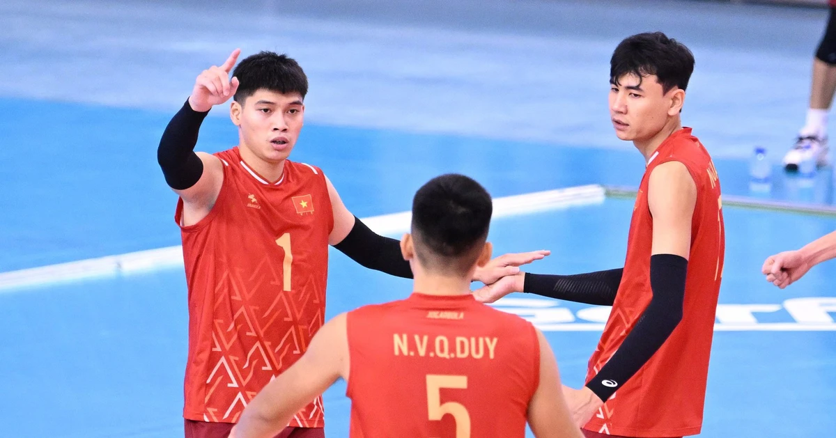 Bảng xếp hạng Giải bóng chuyền nam AVC Nations Cup 2025: Việt Nam xếp trên Thái Lan