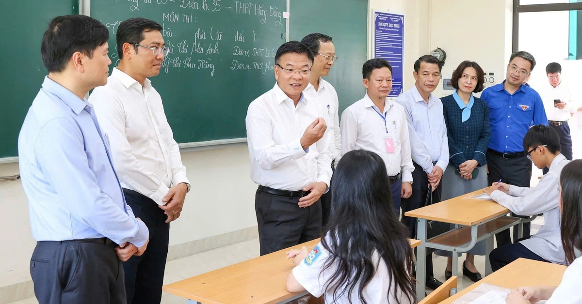 Phó thủ tướng: Chịu trách nhiệm đến cùng trong tổ chức thi tốt nghiệp THPT