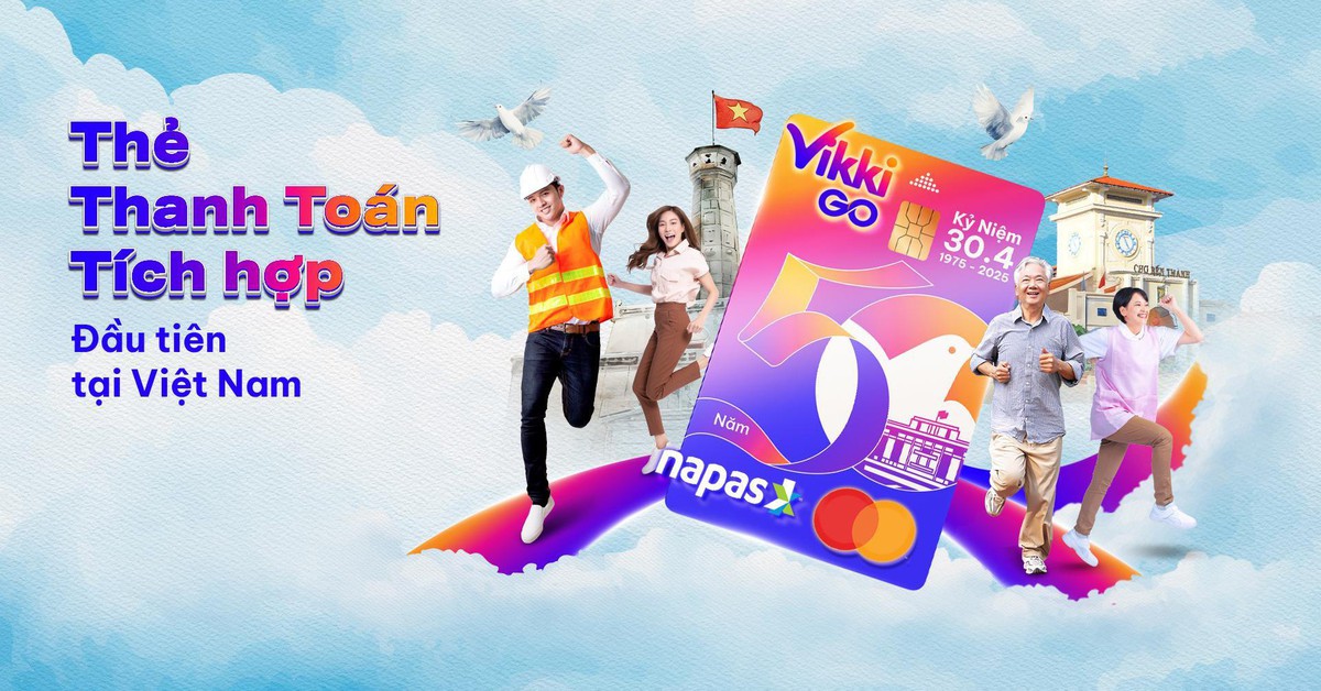 Hoàn tới 50% cho chủ thẻ Thanh toán tích hợp VikkiGO