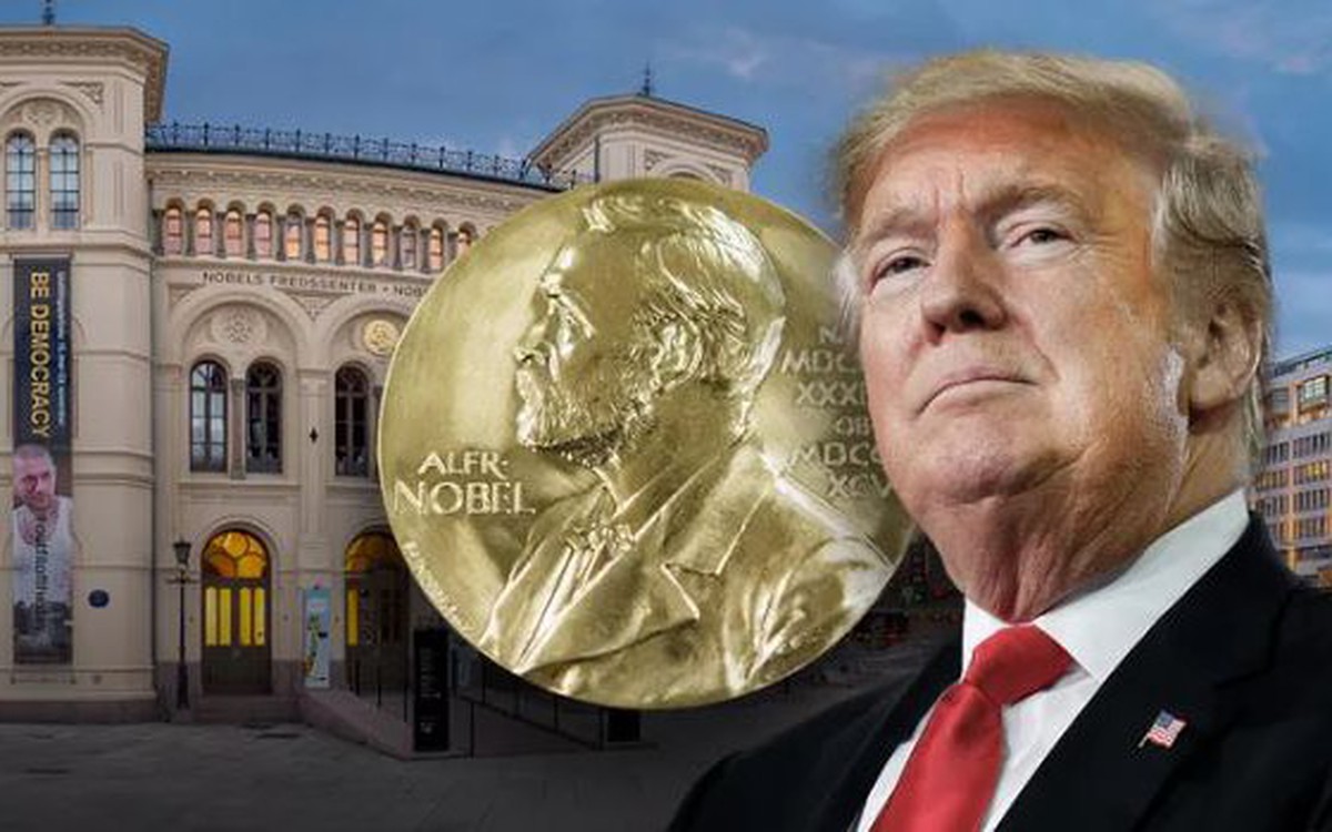 Ông Trump được đề cử giải Nobel Hòa bình vì Iran, Israel ngừng bắn
