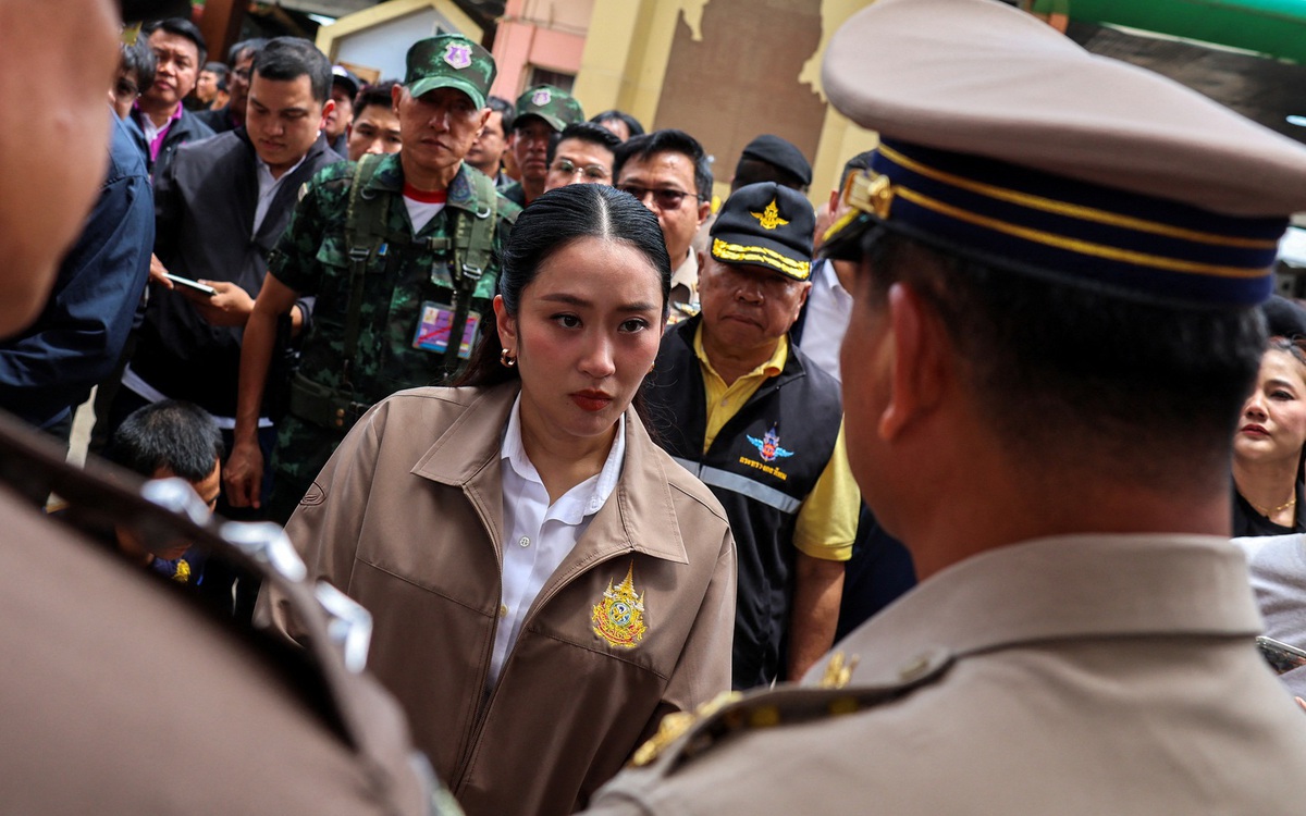 Thủ tướng Thái Lan Paetongtarn và ông Hun Sen cùng thăm biên giới