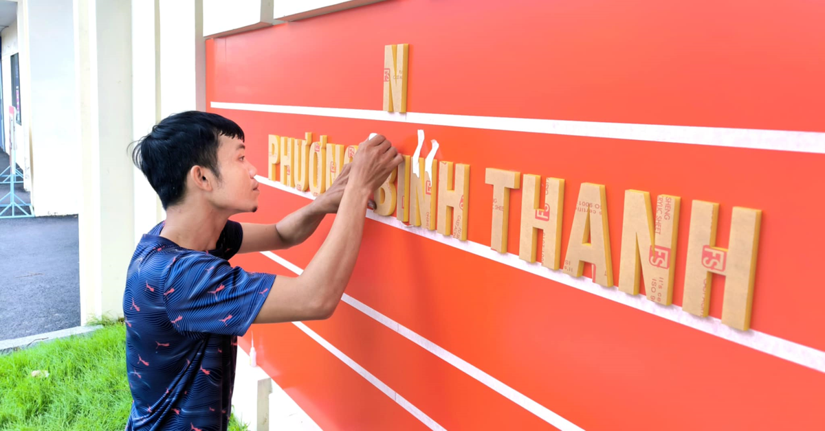 Phường Bình Thạnh mới bắt đầu gắn bảng tên