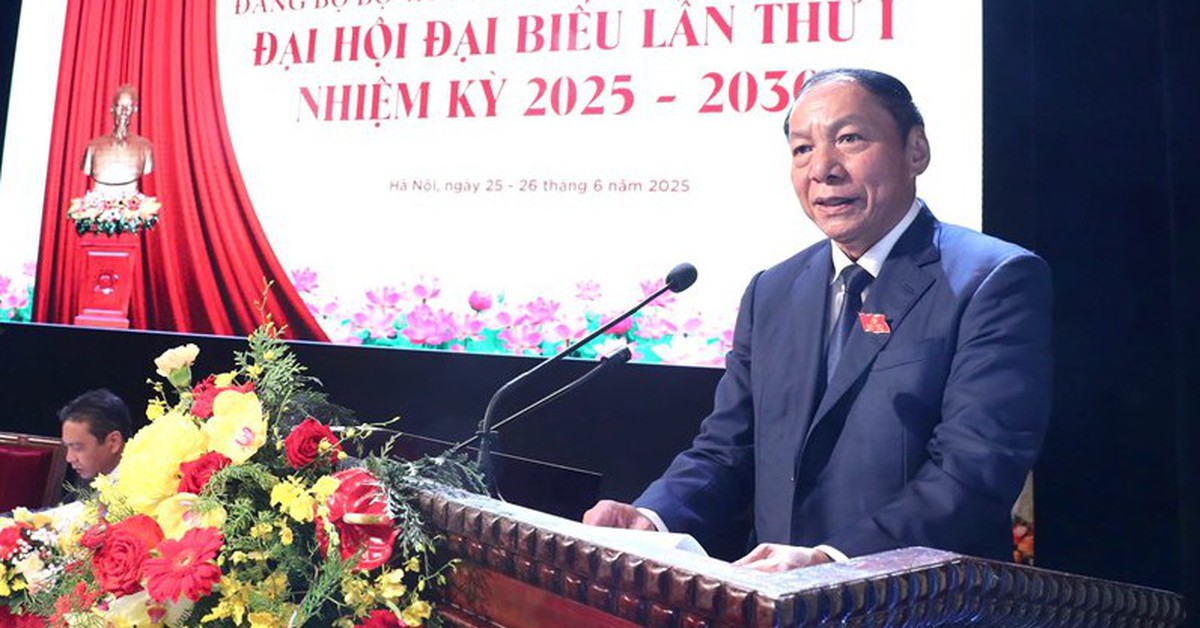 Ông Nguyễn Văn Hùng tiếp tục làm bí thư Đảng ủy Bộ Văn hóa, Thể thao và Du lịch