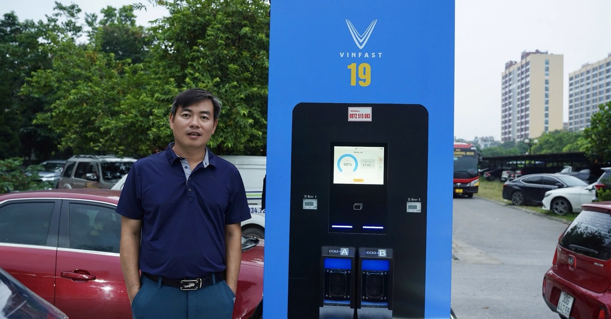 Chủ đầu tư 20 trụ sạc siêu nhanh: 'Đầu tư 13-15 tỉ đồng, nhưng kinh nghiệm quan trọng hơn'