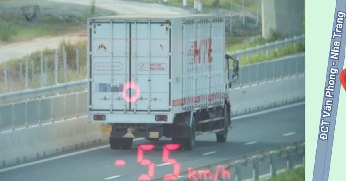 Nhiều tài xế bị phạt nguội do chạy dưới độ tối thiểu 60km/h trên cao tốc