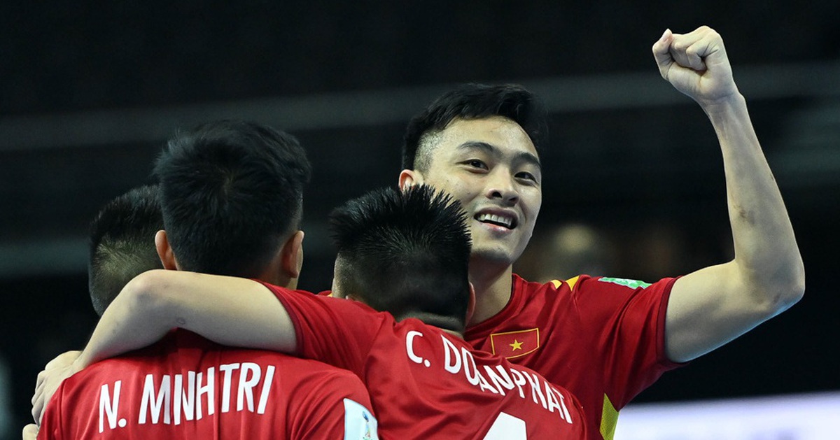 Tuyển futsal Việt Nam chung bảng với Trung Quốc