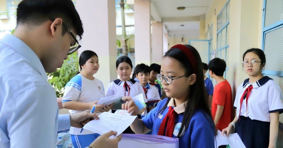 Phụ huynh nói đề thi vào lớp 6 Trần Đại Nghĩa 'có vấn đề', Sở Giáo dục TP.HCM nói gì?