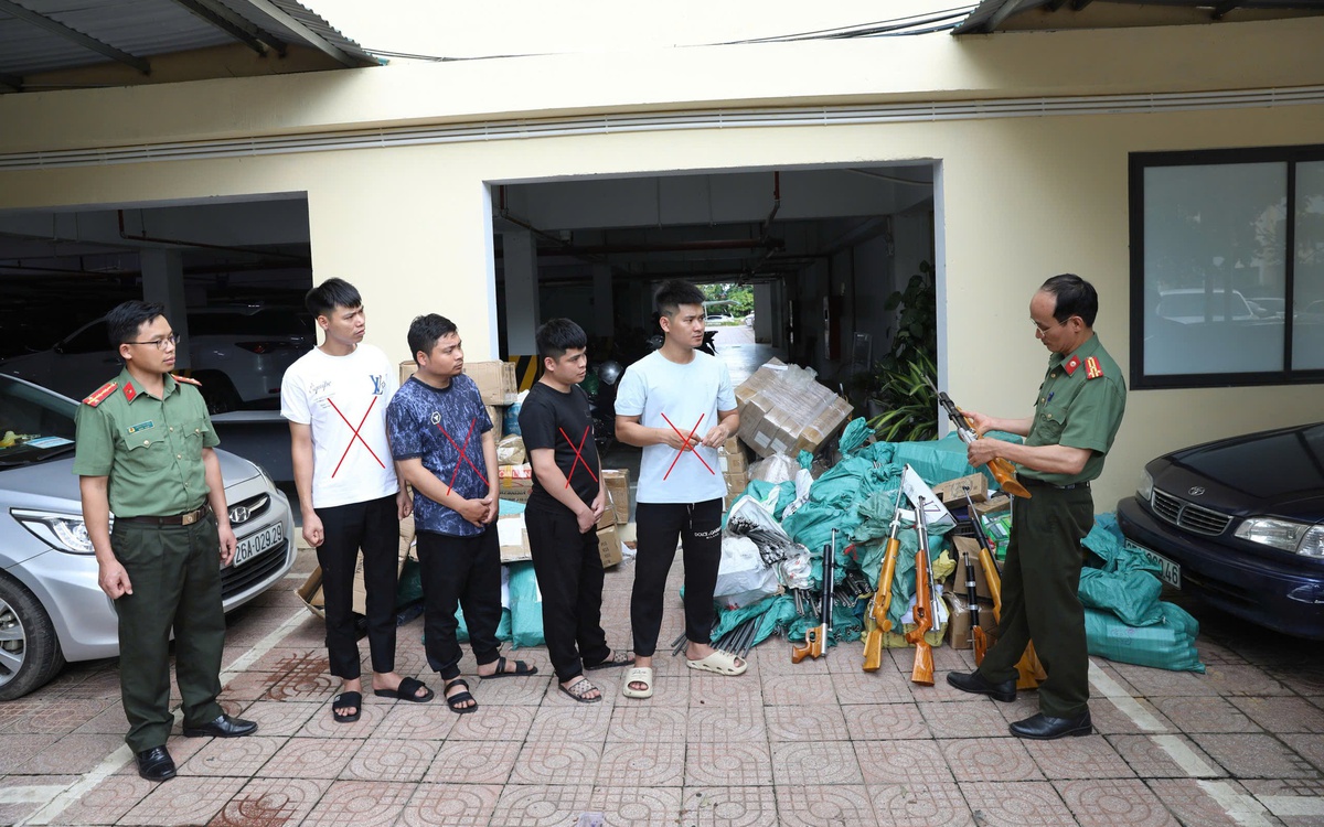 Triệt phá ổ nhóm chế tạo, tàng trữ, mua bán súng quy mô lớn
