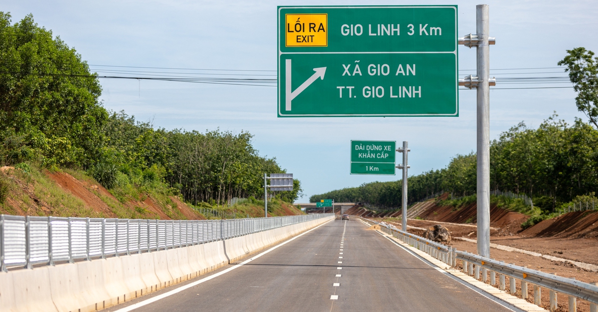 Cao tốc Vạn Ninh - Cam Lộ thông xe ngay trước ngày nhập tỉnh