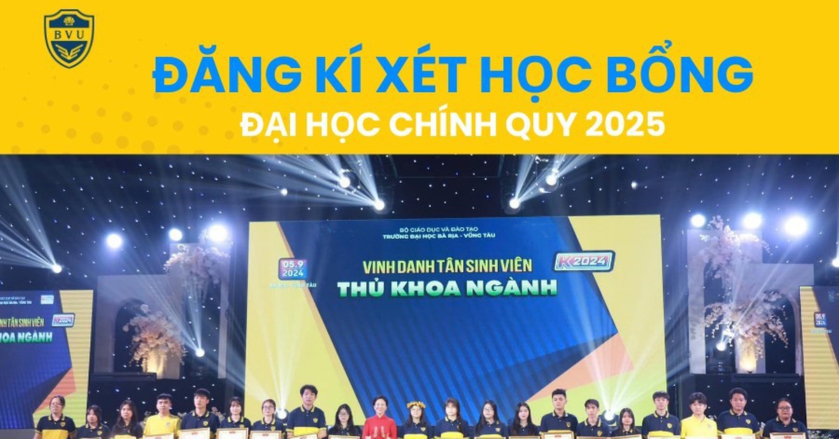 Trường đại học Bà Rịa - Vũng Tàu công bố thông tin tuyển sinh năm 2025
