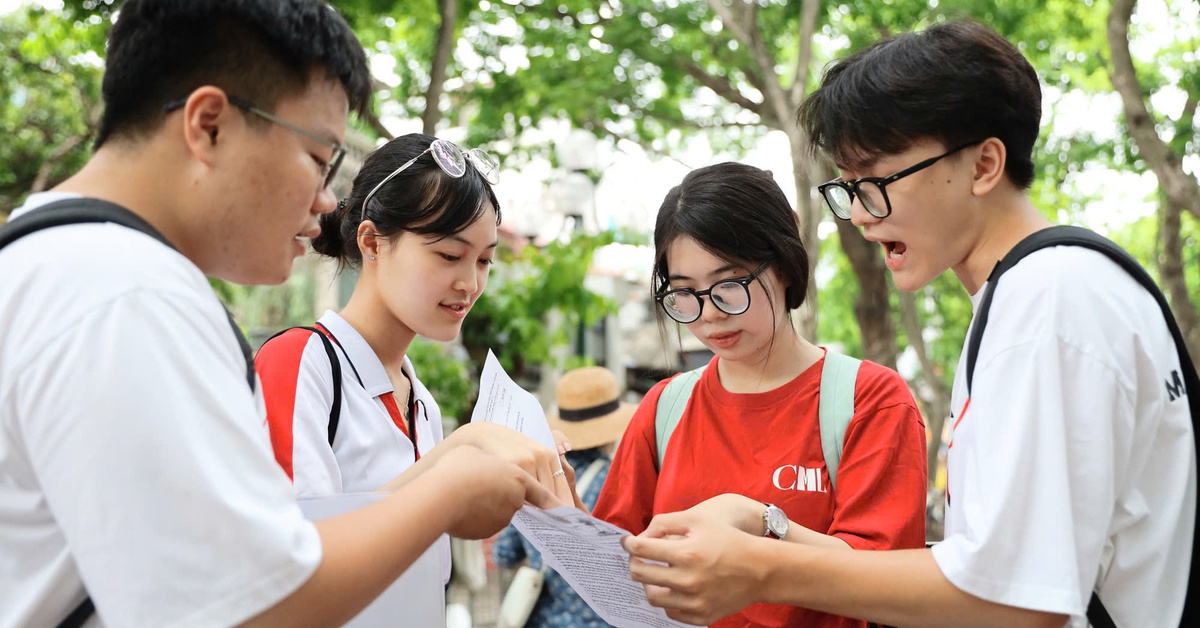 Giáo viên nhận xét đề thi môn tự chọn: Tiếng Anh phân hóa cao, đề 'môn mới' vừa sức