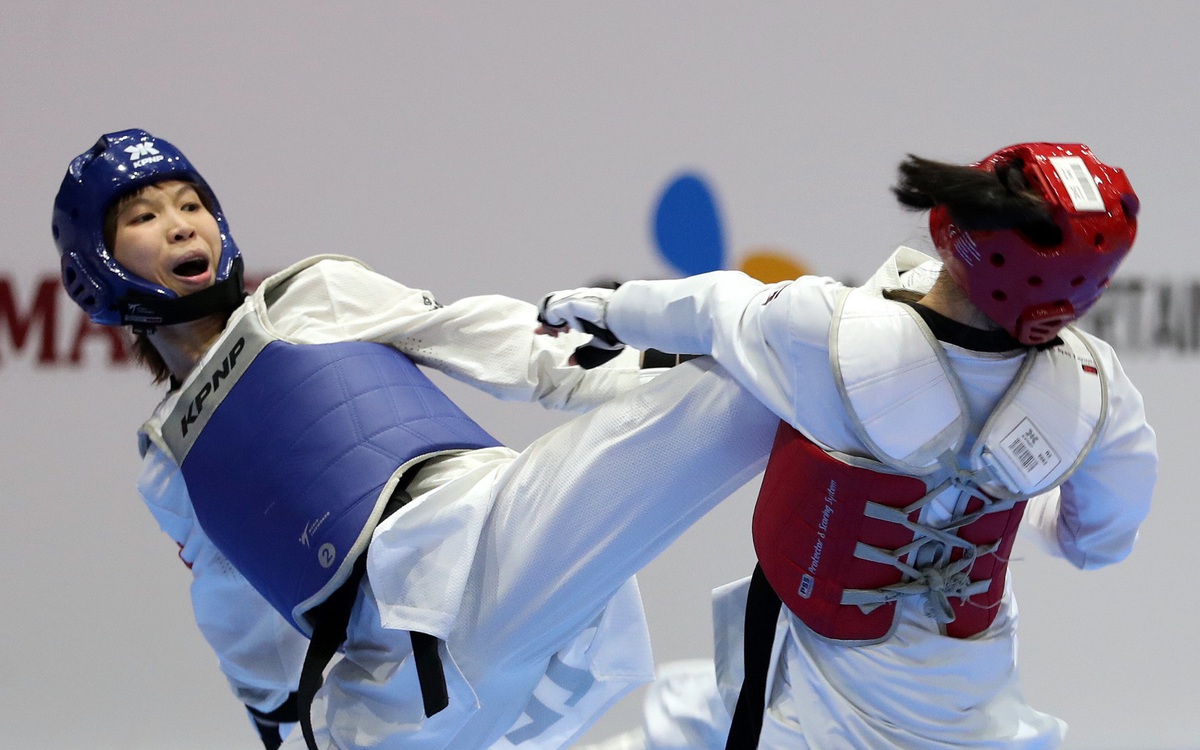 Taekwondo Việt Nam lấy dễ 4 huy chương vàng trên sân nhà