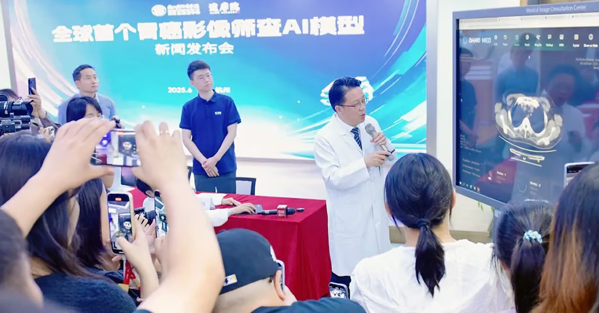 Trung Quốc giới thiệu mô hình AI phát hiện sớm ung thư dạ dày