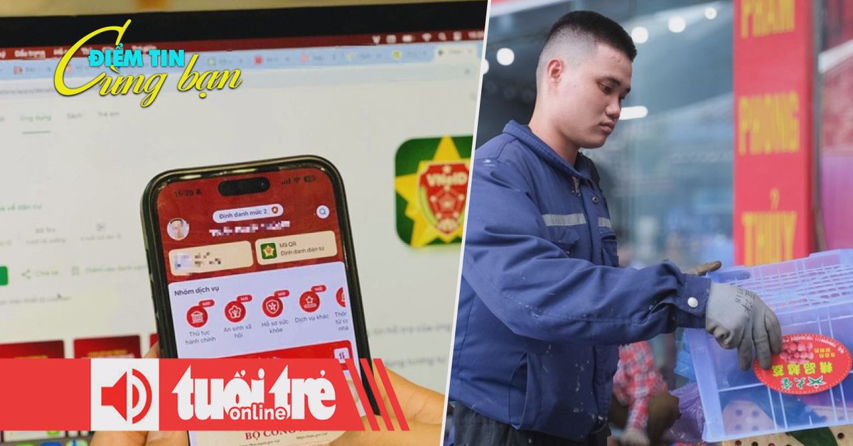 Điểm tin 8h: Tạm dừng một số chức năng trên VNeID; 73% lao động độc thân ngại cưới, sinh con