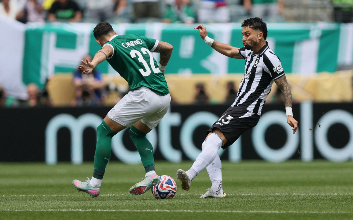 Palmeiras - Botafogo (hiệp 1) 0-0