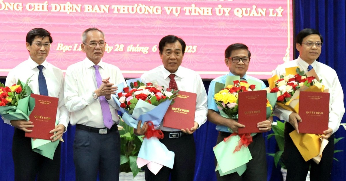 557 cán bộ, công chức Bạc Liêu nghỉ hưu, nghỉ thôi việc trước ngày hợp nhất tỉnh