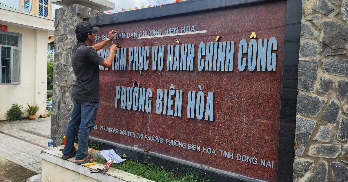 Địa chỉ 95 trung tâm phục vụ hành chính công cấp xã, phường tỉnh Đồng Nai mới