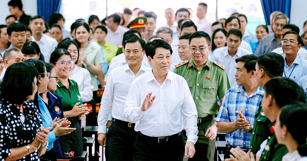 Chủ tịch nước Lương Cường: Chính quyền mới phải hoạt động tốt hơn, hiệu quả, gần dân hơn