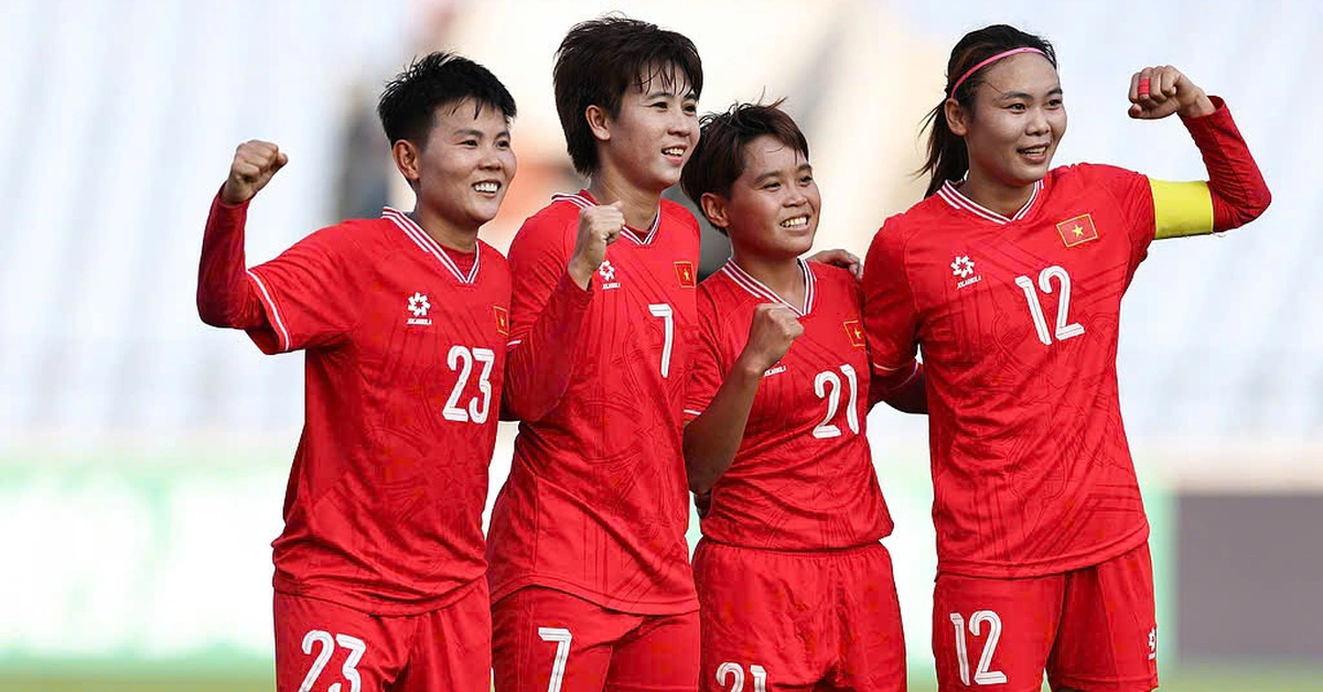 Lịch trực tiếp vòng loại bóng đá nữ châu Á 2026: Việt Nam đấu Maldives